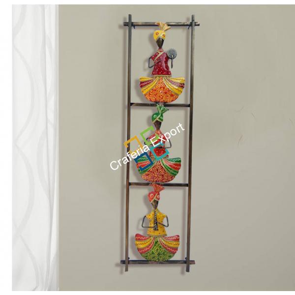 Rajasthani Musical Men Frame / Panel / Wall Hanging for Home Decor
