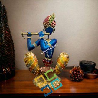 Unquie Style of Krishna Candle Stand Tealight Holder for Home Decorative