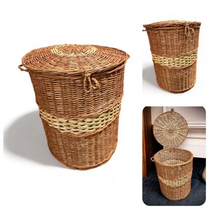 Cane Storage Round Baskets
