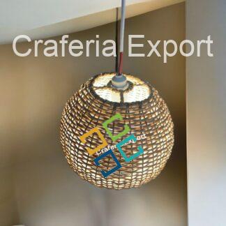 Bamboo wicker Lampshades Hanging | Cane Pendant Light Lamp for indoor outdoor cafe/hotel/restaurants /events