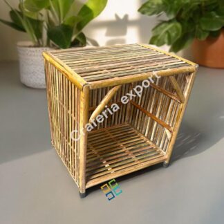 Bamboo Cane Rack/Storage box/Basket for Multipurpose use Indoor Outdoor