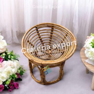 Newborn baby chair for photo posing props | Cane Bamboo Baby chair for photograpy photoshoot