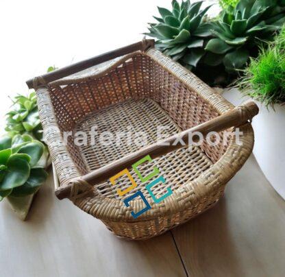 Cane Rattan Baskets for Storage Fruit /Vegetable/Flower for Kitchen/Gift Hamper Decor - Image 5