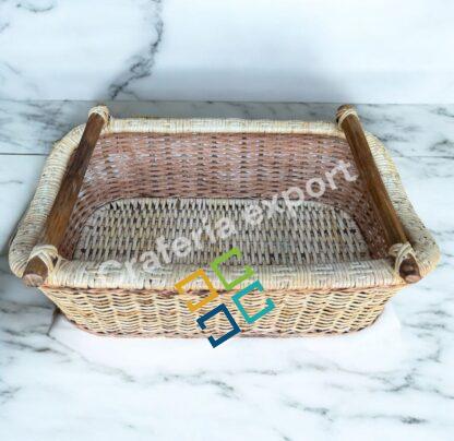 Cane Rattan Baskets for Storage Fruit /Vegetable/Flower for Kitchen/Gift Hamper Decor - Image 3