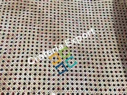 Natural Rattan Cane Webbing Roll Mesh Pattern Weaving Cane Mesh Roll for Furniture / Chairs / Cabinet / Almirah / Door / Wall Ceiling - Image 3