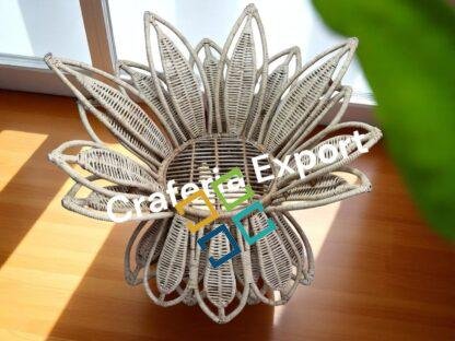 Rattan Cane Flower Chair / Bait Kursi  / Bamboo Decor Chair for Events / Cafe/ Wedding for indoor/outdoor both - Image 2