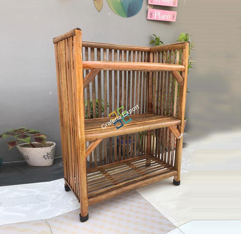 Cane Rack display unit for shoes/books