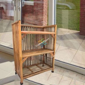 Cane Rack display unit for shoes/books