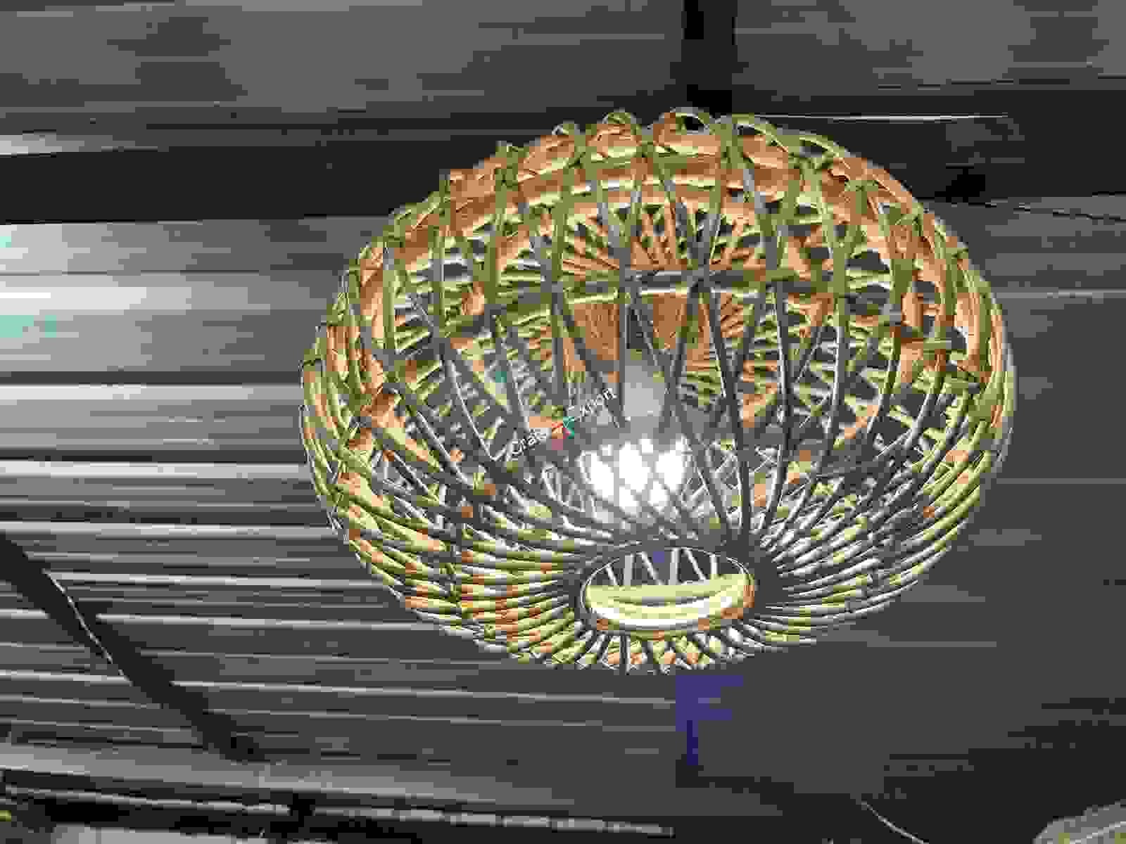 Bamboo Lampshades | Rattan Pendant Lamp | Boho Lamp Shades | Cane Lampshade For Decor Your Home