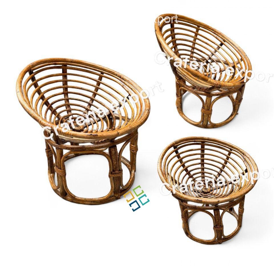 Newborn baby chair for photo posing props | Cane Bamboo Baby chair for photograpy photoshoot