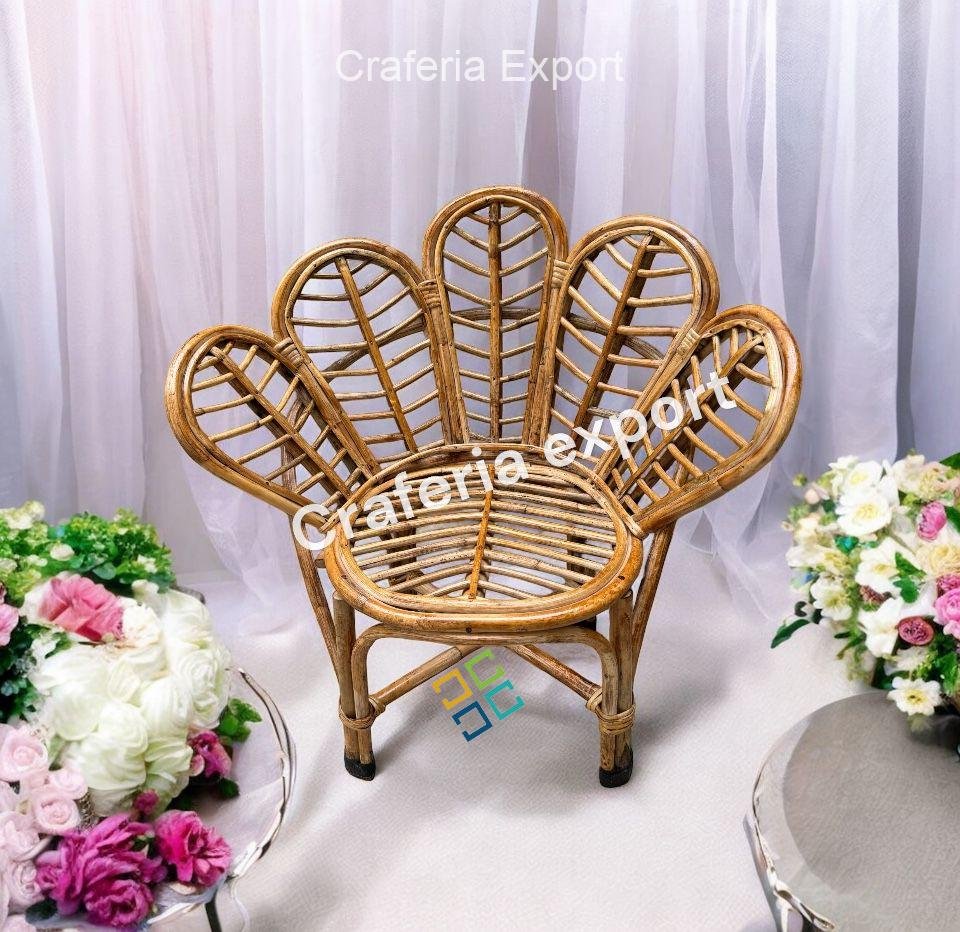 Cane Newborn Baby Photo Prop Chair | Baby Photography Photoshoot Chair Sitter
