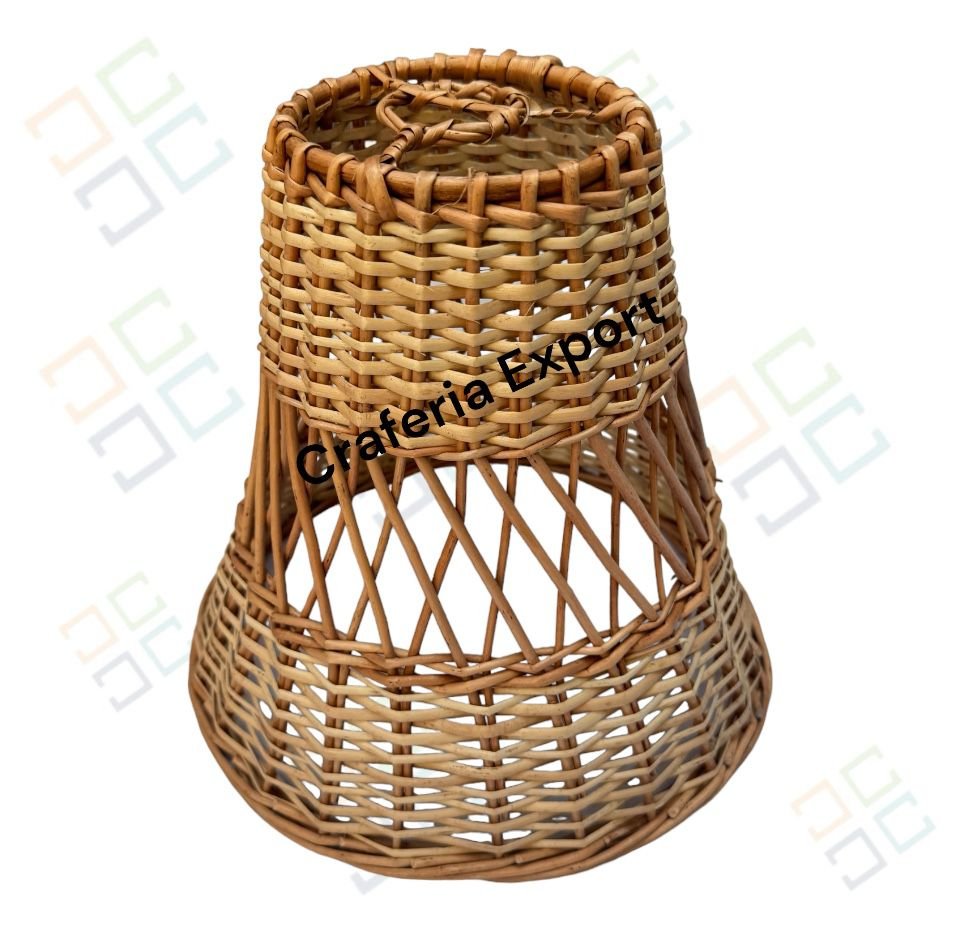 Cane Hanging Pendant Lamp Shade