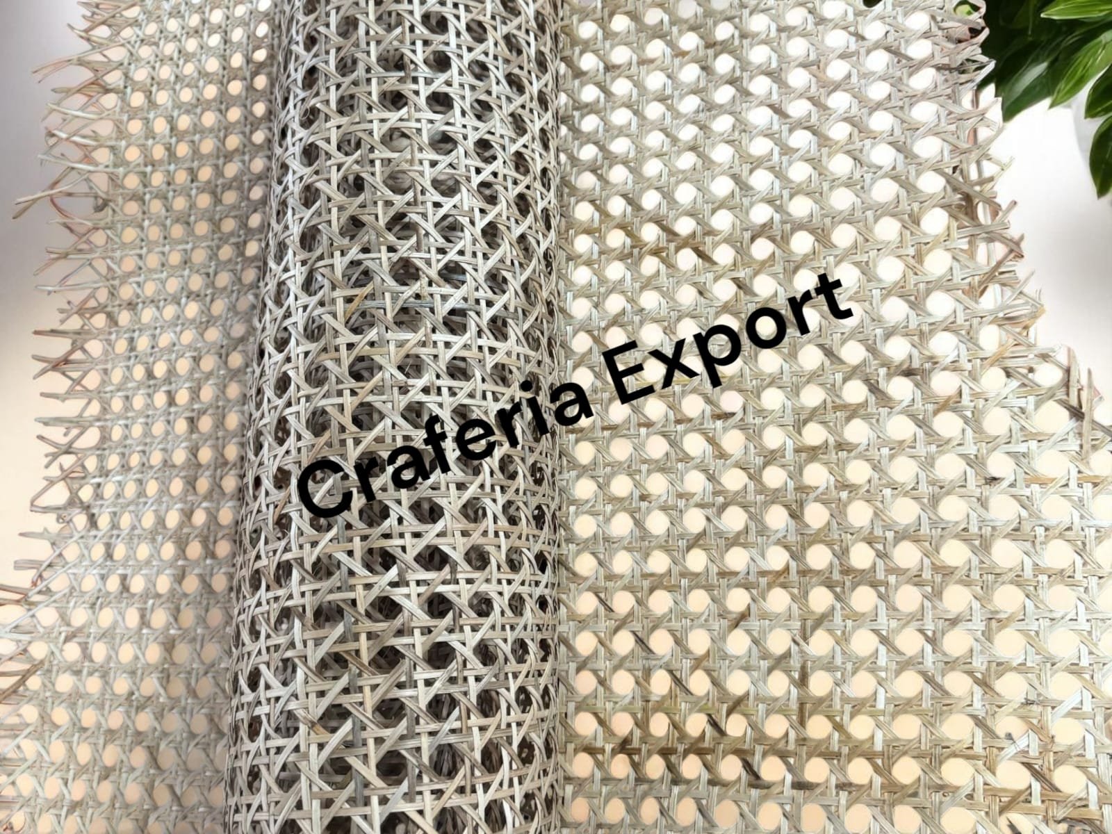 Natural Rattan Cane Webbing Roll Mesh Pattern Weaving Cane Mesh Roll for Furniture / Chairs / Cabinet / Almirah / Door / Wall Ceiling