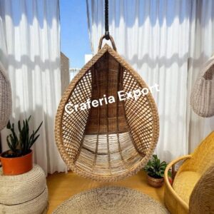 Cane Swing Jhula / Bamboo Jhula for indoor outdoor / Hanging Swing balcony garden