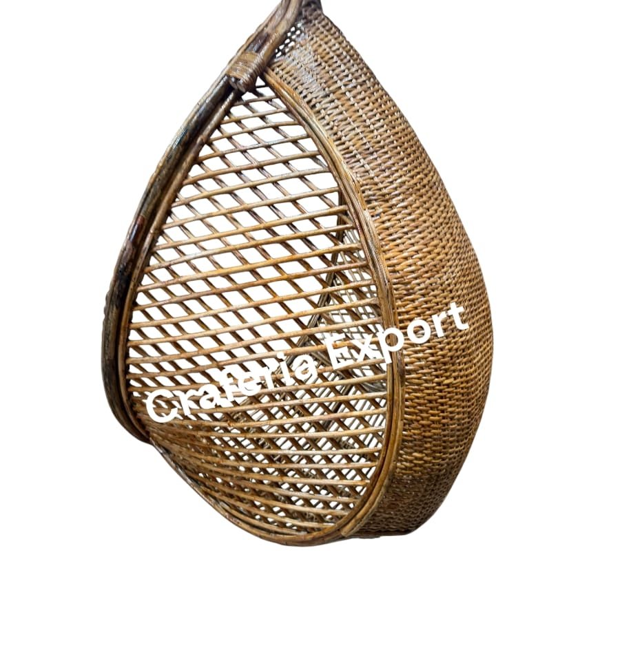 Cane Swing Jhula / Bamboo Jhula for indoor outdoor / Hanging Swing balcony garden