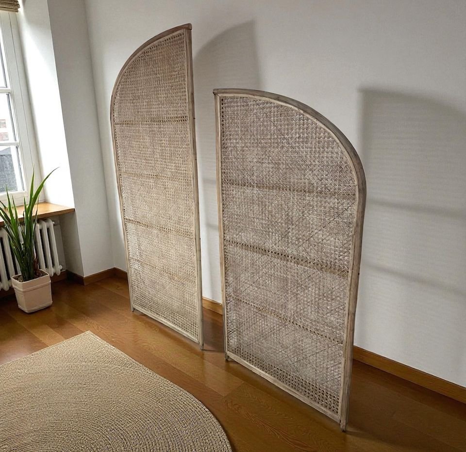 Rattan Room Divider | Room Partition Doorway for living room , balcony, hotel, bedroom, terrace