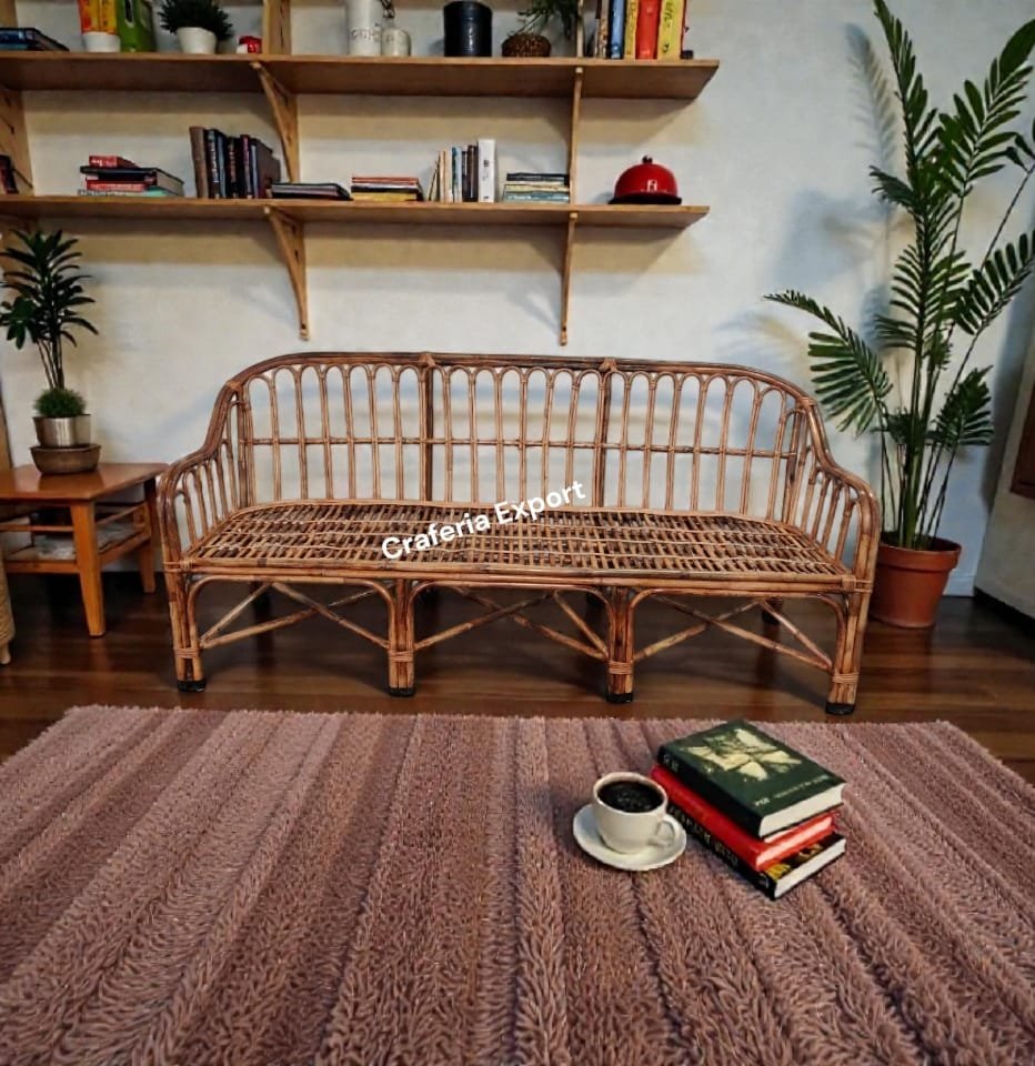 Three-Seater Sofa Indoor Outdoor Furniture for Living Room, Balcony