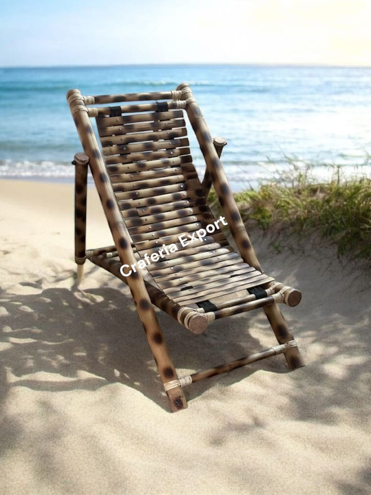 Bamboo Folding Relax Chair | Foldable Rocking Chair | Relaxing Chair
