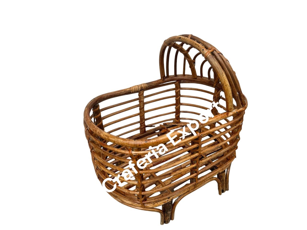 Bamboo Cane Baby Bed for Photography Prop /Cane Pram for Photos / Newborn Baby Photoshoot Cane Bed Prop