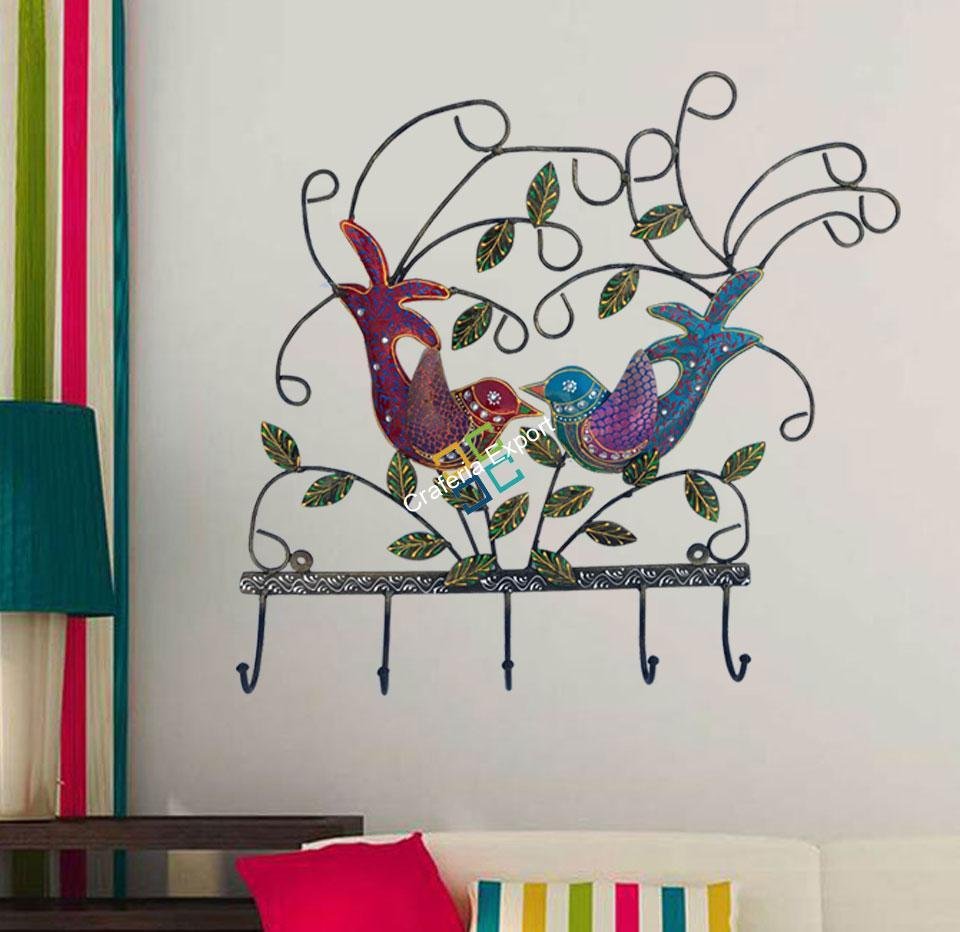 Love Birds Key holder/wall hanging showpiece for Home Decor