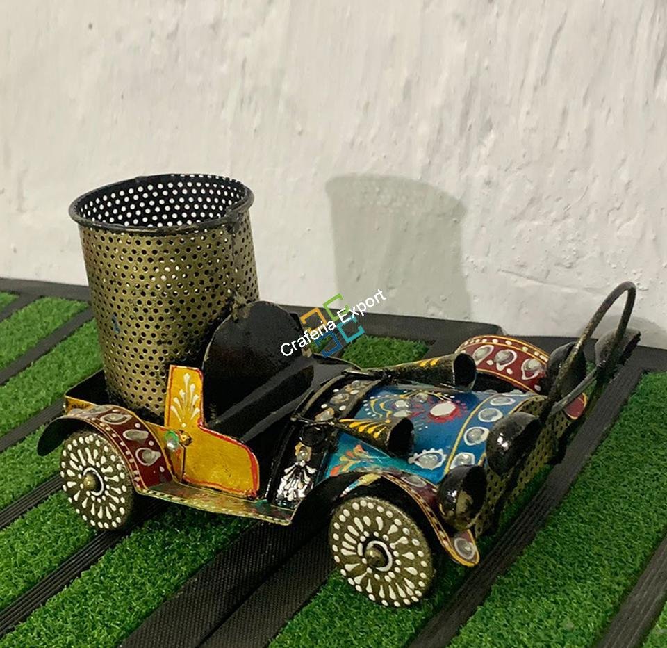 Train Engine Pen & pencil Holder/ Desk Orangize showpiece