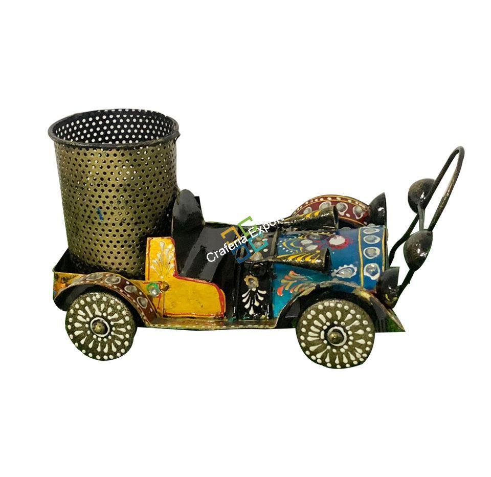 Train Engine Pen & pencil Holder/ Desk Orangize showpiece