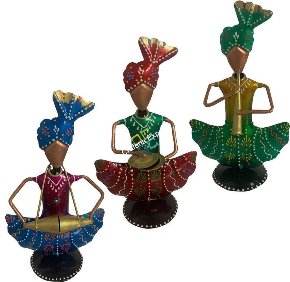 Antique showpiece of musician showpiece tabletop for home decor and gift-set of 3