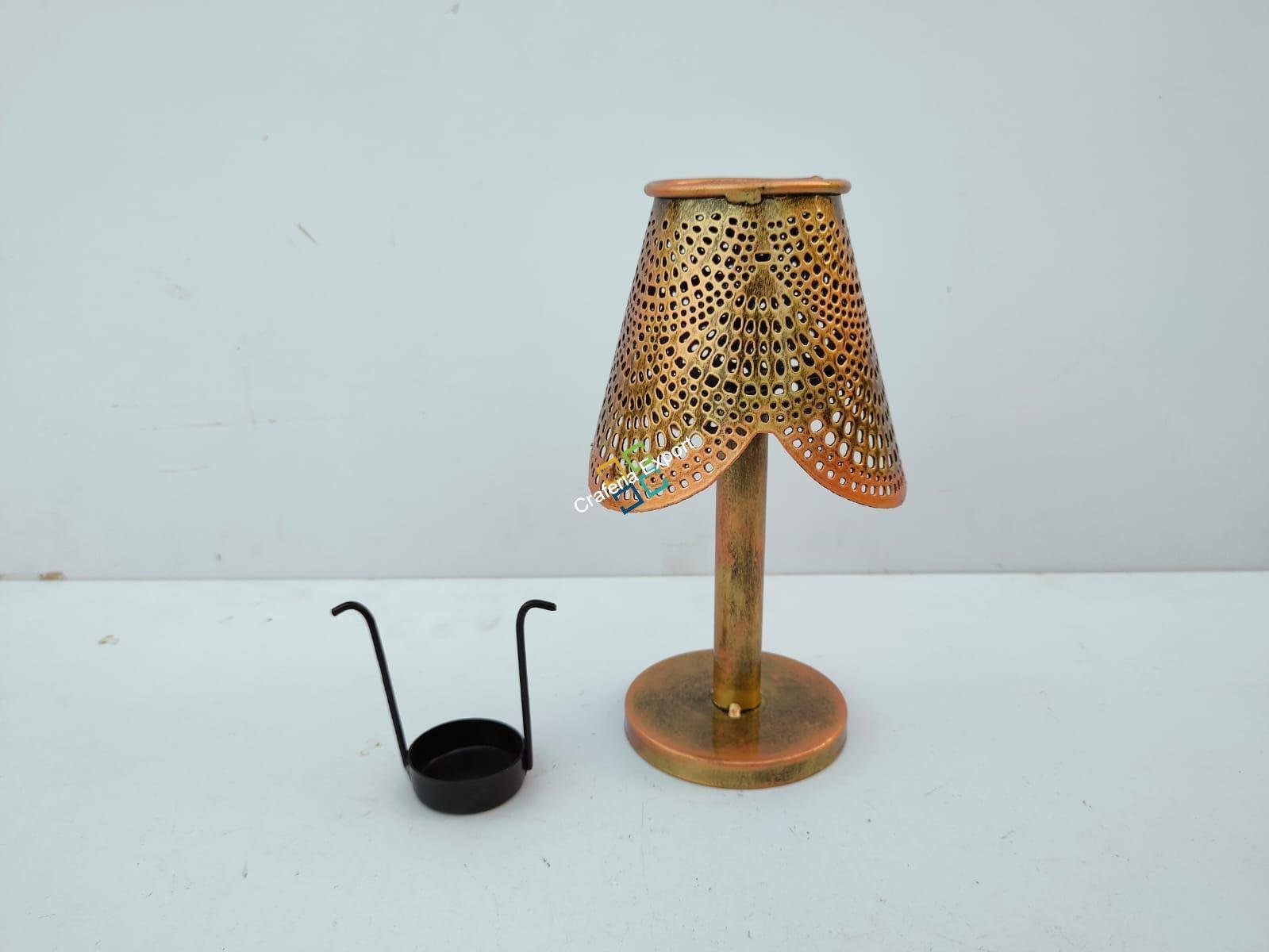 Modern Design Tea Light Candle Light Stand For Table Top Decorations (Set of 2)