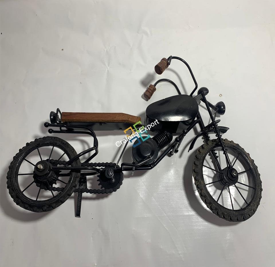 Handmade Vintage Decorative Bike Showpiece | Antique Decorative For Living Rooms Table Desktop Shelves | Gifting Ascents
