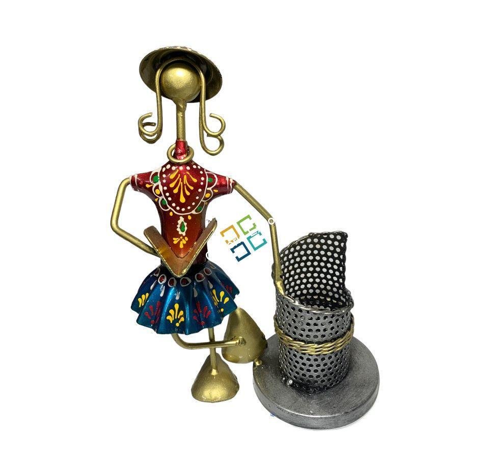 Handmade Girl Design Pen Holder/Desk Organizer