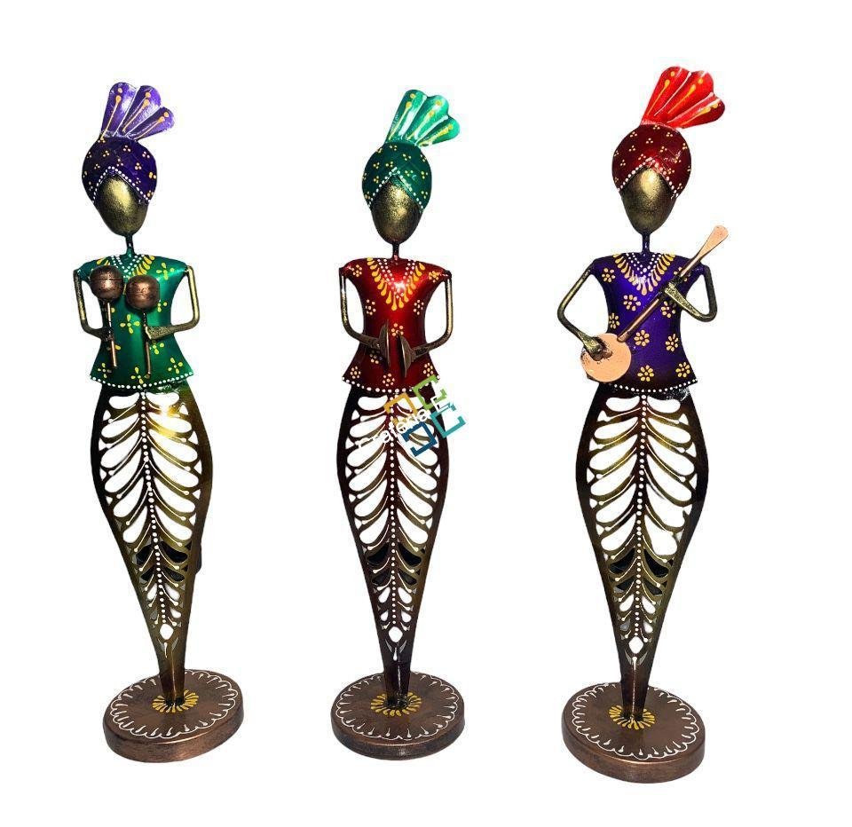 Tribal Musical showpiece with Tealight candle holder for decor