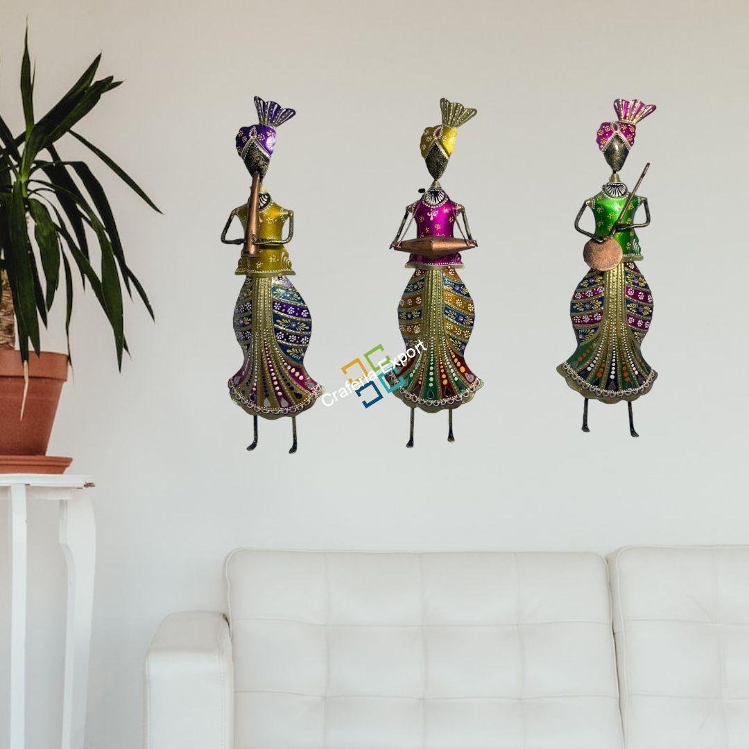 Ethnic Tribal Musician Sardar Decorative Gift showpiece for home wall decor