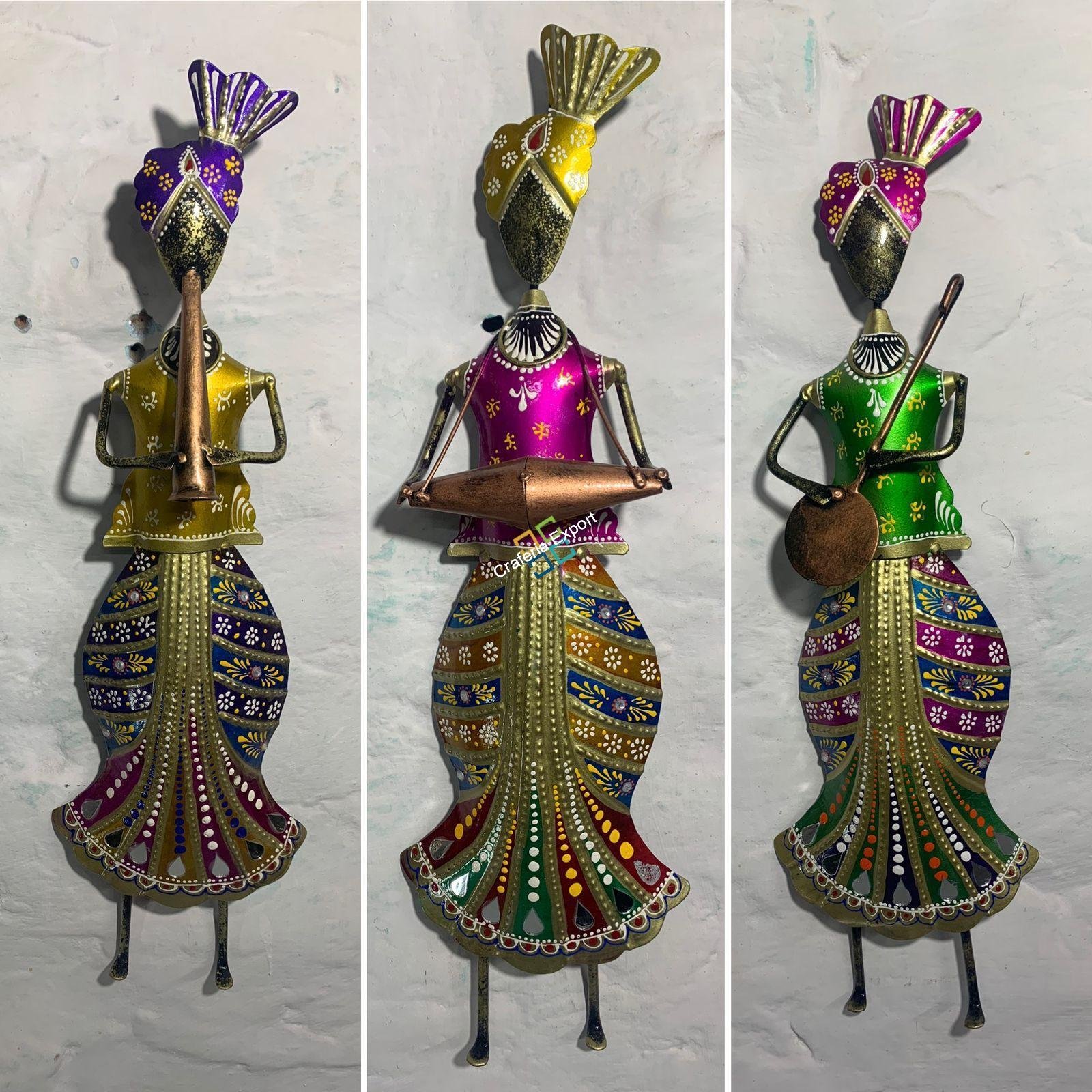 Ethnic Tribal Musician Sardar Decorative Gift showpiece for home wall decor