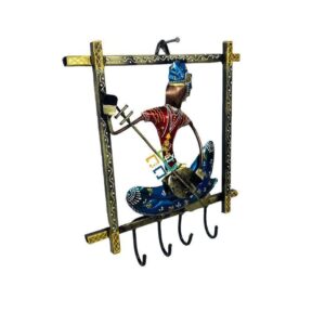 Musician metal key holder wall decorative handicraft