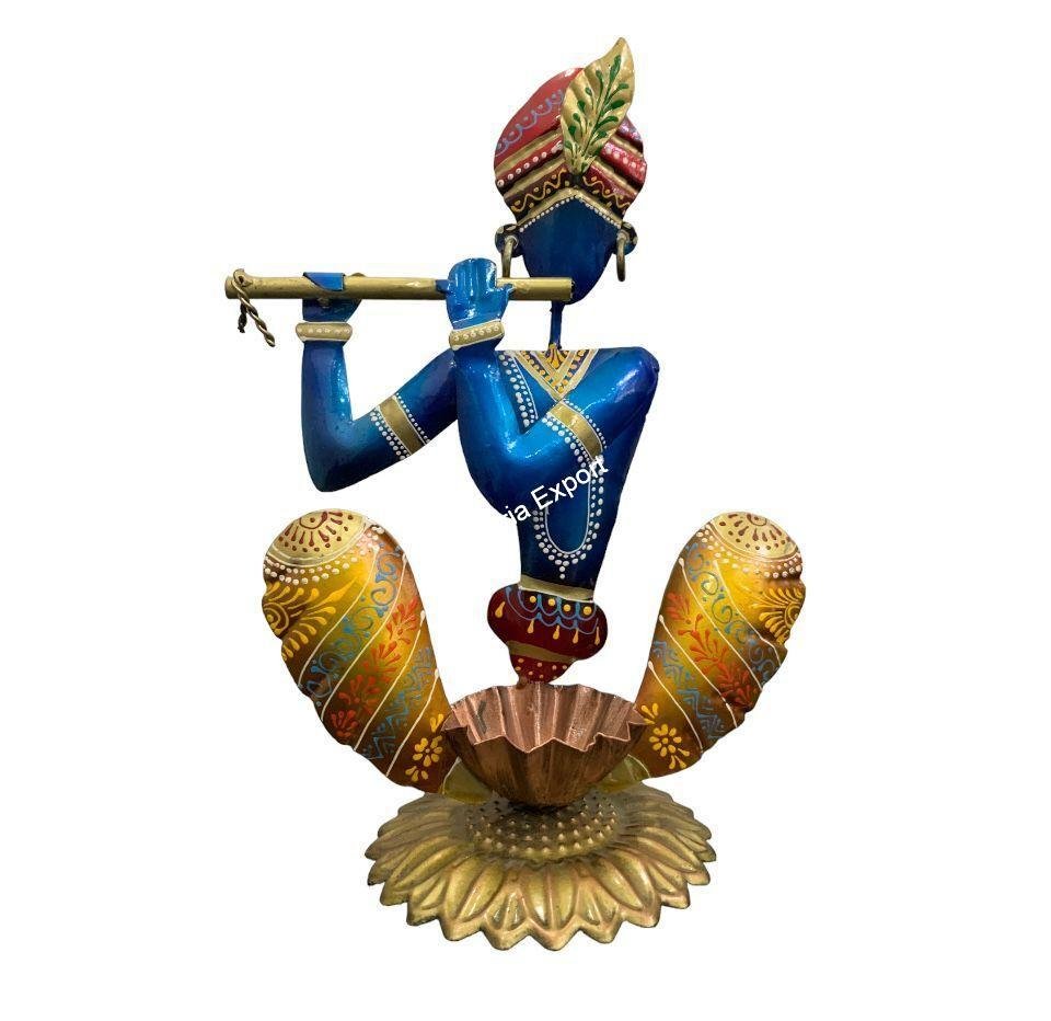 Unquie Style of Krishna Candle Stand Tealight Holder for Home Decorative