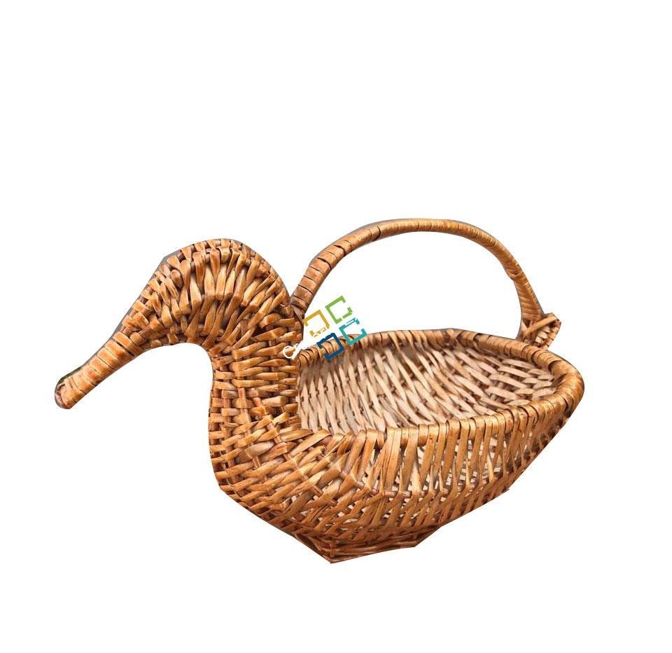 Bamboo Duck Multipurpose Basket with Handle