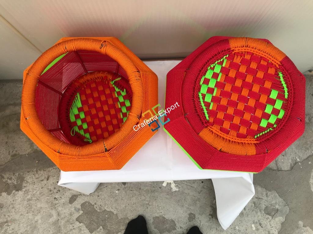 Handmade Rope Mudha Sitting Stool for Indoor / Outdoor Use