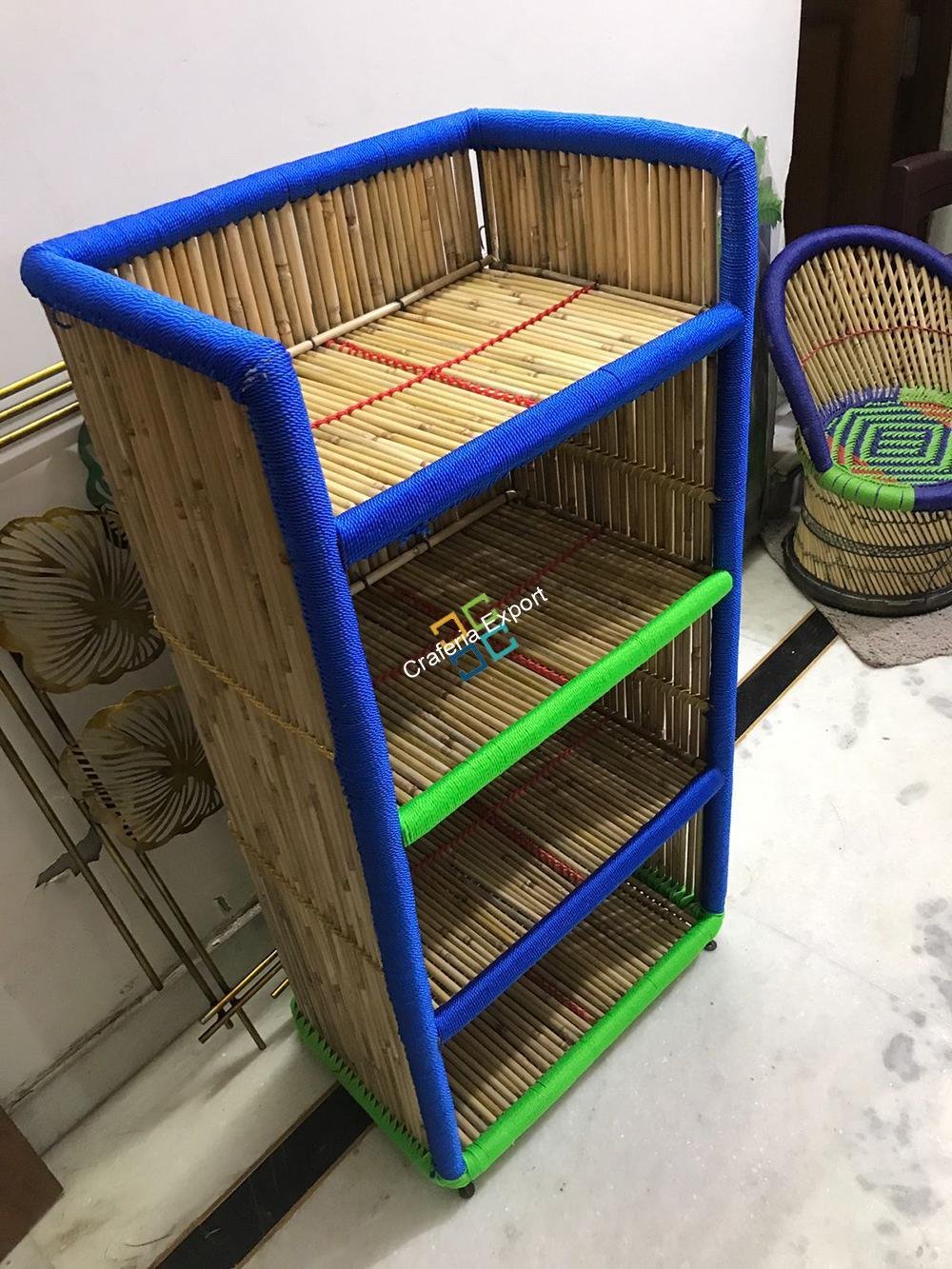 Bamboo (Sarkanda) Rack for Book / Shoes store (Large size)