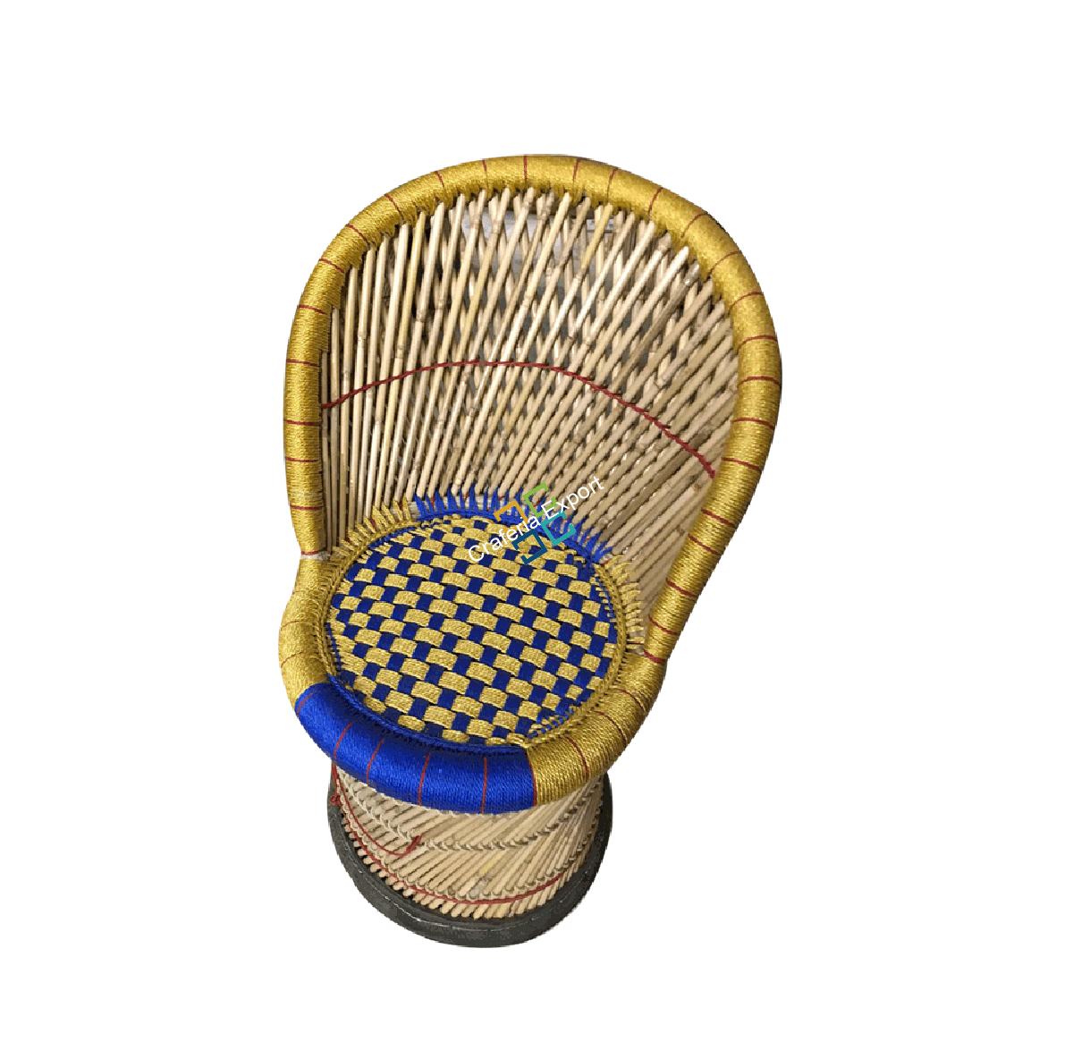 Natural Mudda Bamboo Handcrafted Chair For Home, Restaurants, Hotels Use