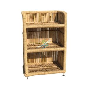 Eco Friendly Bamboo Rack Space Organizer Multi Use Stand |Shoe Stand For Home Office Hotels
