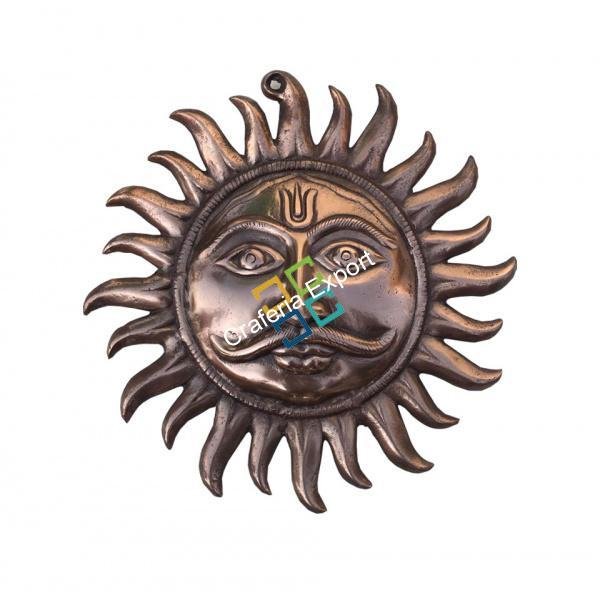 Handicraft/Vastu Metal Sun Wall hanging for home decor/gifts