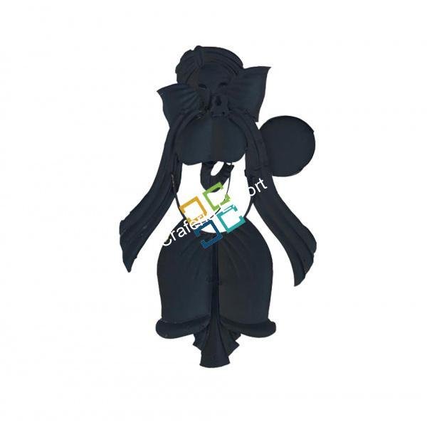 Wall mounted ganesha with musical instrument showpiece for interior Decor