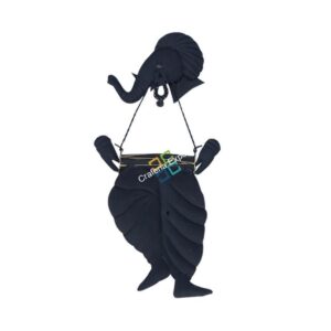 Wall Art showpiece of lord Ganesh with Dholak for home decoration/Gifts Items