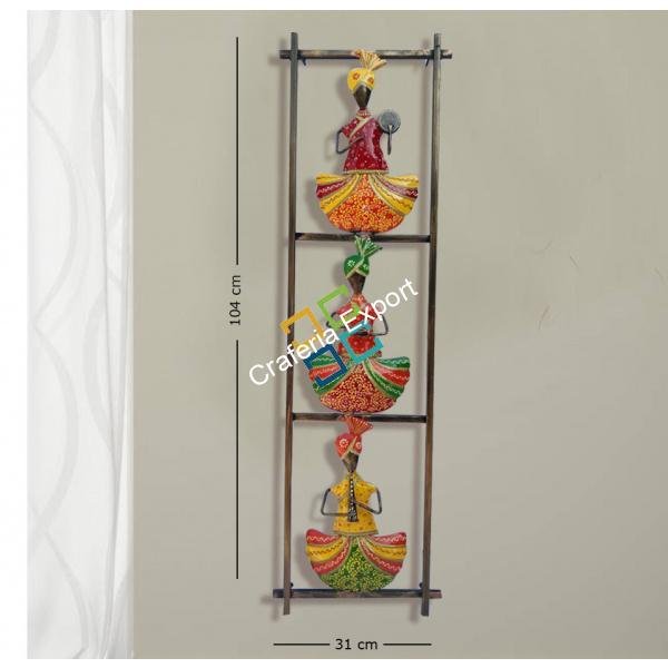 Rajasthani Musical Men Frame / Panel / Wall Hanging for Home Decor