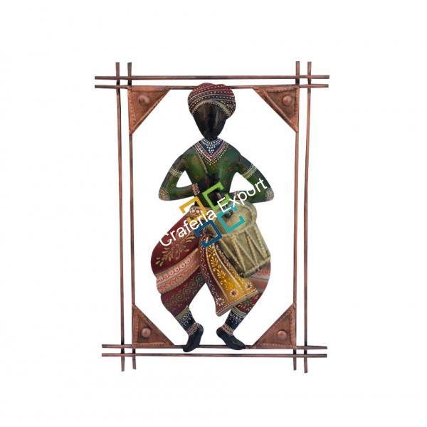 Wall Decor Handcrafted Metal musical frame/Showpiece for Gifts