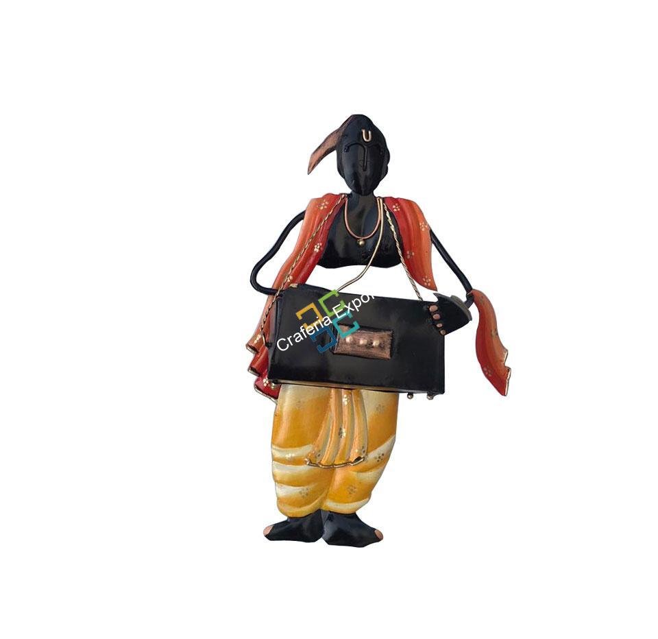 Amazing Pandit Musician wall hanging decoration showpiece ( set of 2)