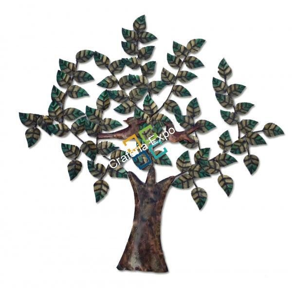 Elegant tree with sitting bird wall Hanging Art Sculpture / Gift/ wall decor items