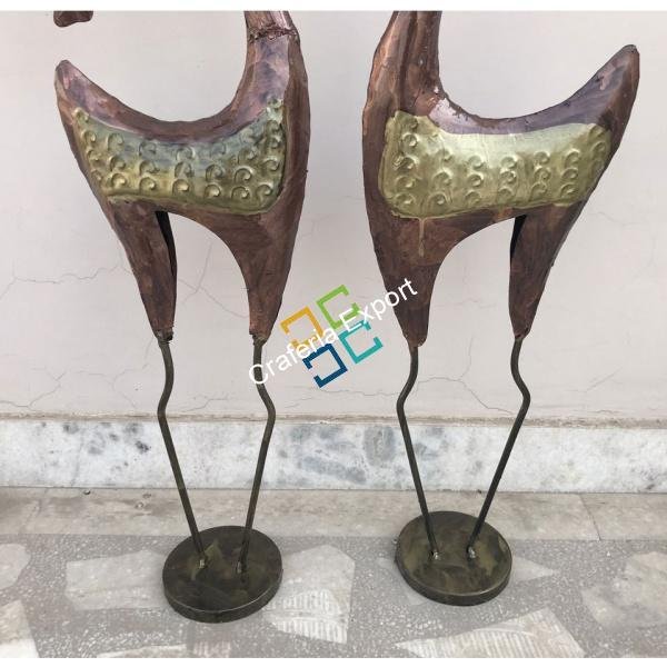 Antique Deer Couple Showpiece/Figurine for home decor/gift (set of 2)