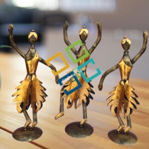 Aadivasi Handicrafts Showpiece Table Top Home decoration set of 3