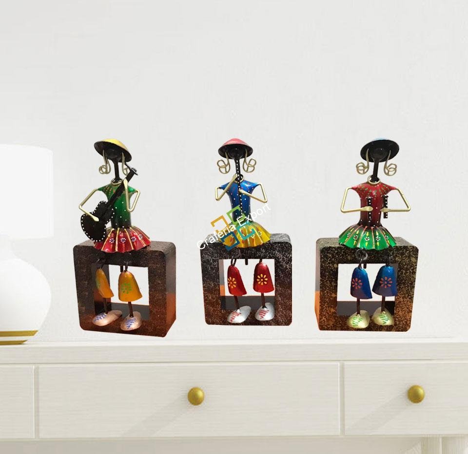 Elegant/Beautiful  Dancing Doll Wall Hanging/Showpiece For Home Decor/Gifts  (set of 3 Dolls)